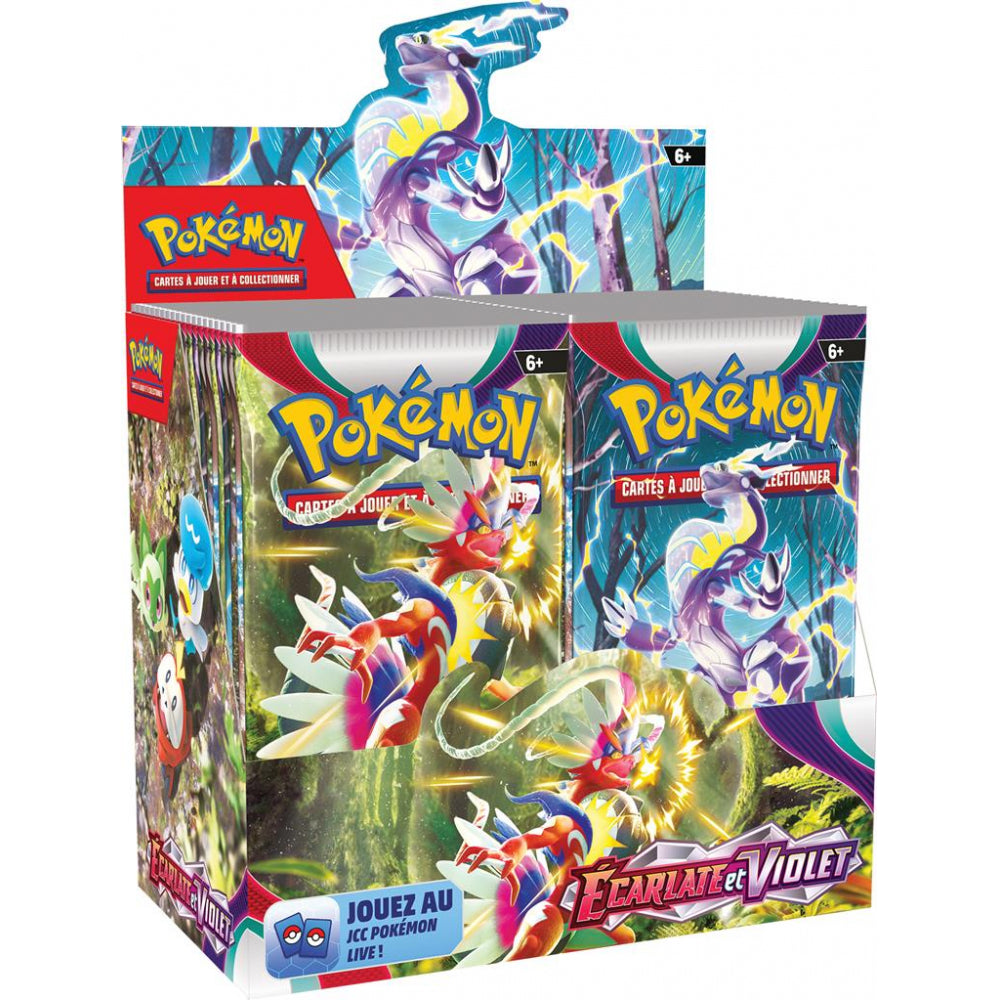 Pokémon EV01 : Display 36 Boosters Écarlate et Violet