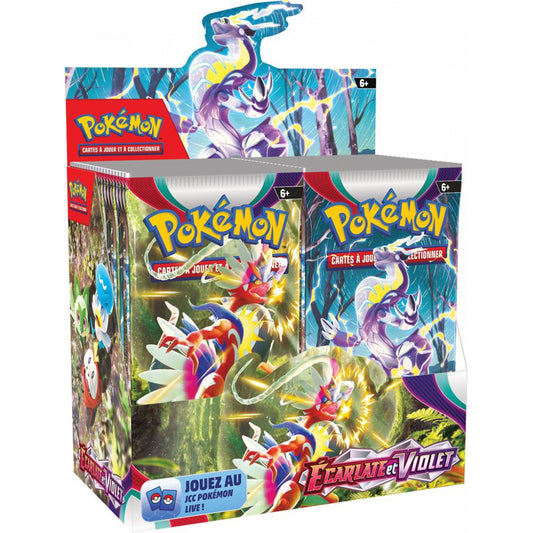 Pokémon EV01 : Display 36 Boosters Écarlate et Violet