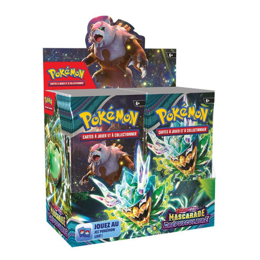 Pokemon EV06 - Display 36 Boosters Mascarade Crépusculaire